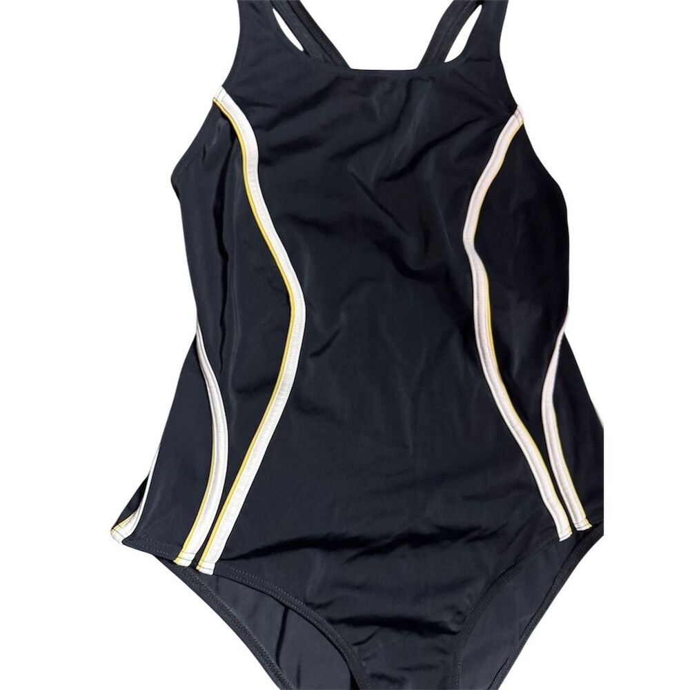 Calzedonia Women's One Piece Swimsuit Black Size 4 - Picture 2 of 9